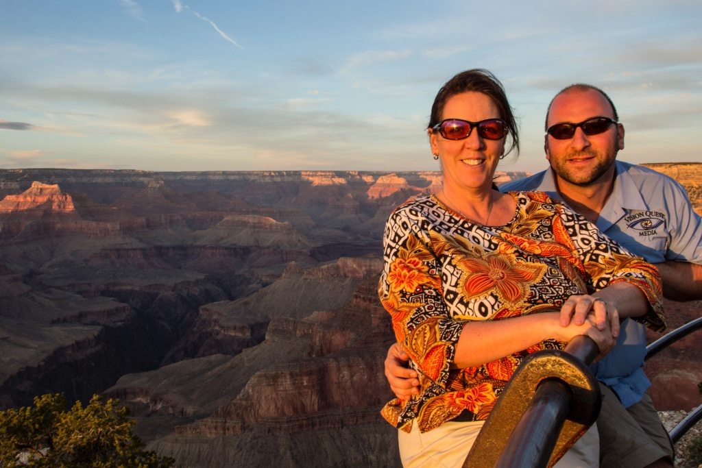Hanging out over the Grand Canyon on one of our trips out West. IMG 1521 e1460238692774