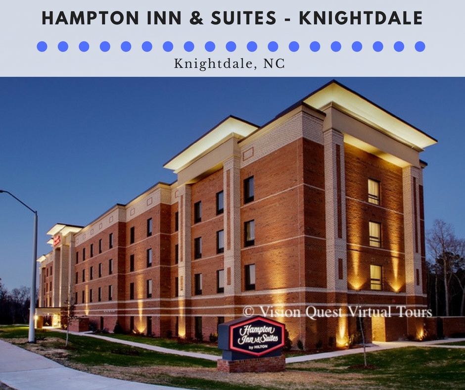 Professional Hotel Photography for Hampton Inn & Suites – Knightdale, NC