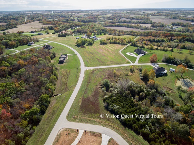 Oakwood Forest Estates Subdivision – Quincy, IL Aerial Video and Photography