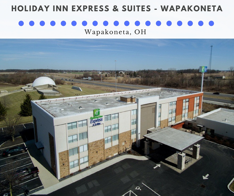 Professional Hotel Photography for Holiday Inn Express and Suites – Wapakoneta, OH