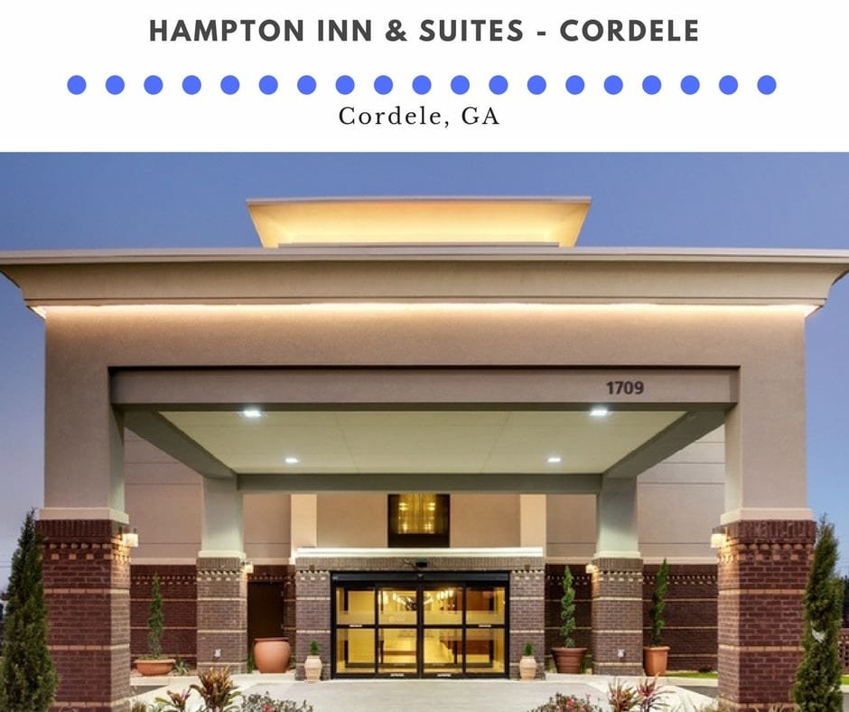 Professional Hotel Photography for Hampton Inn and Suites – Cordele, GA